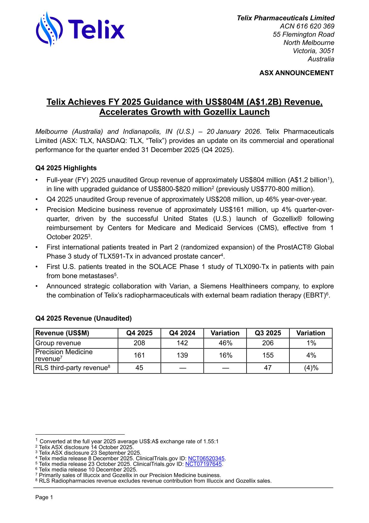 20260120 Q4 Business update vFINAL.pdf page 1